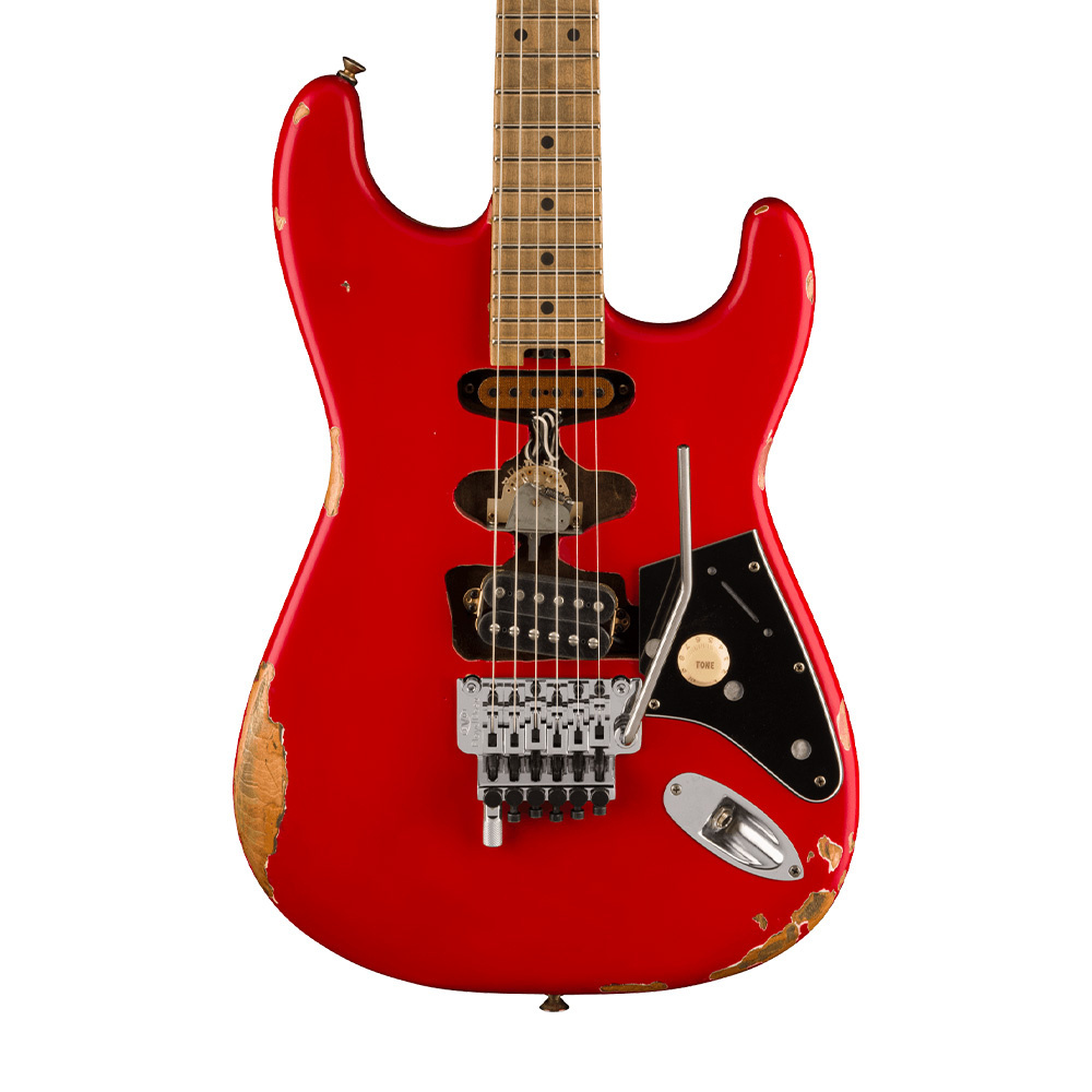 うっちー EVH Frankenstein Relic Akçaağaç Klavye Red Elektro Gitar Fiyatı